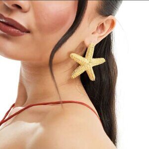 Bohemian seashell earrings A296